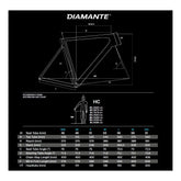 Basso Diamante Frameset Spectrum White Road Frameset